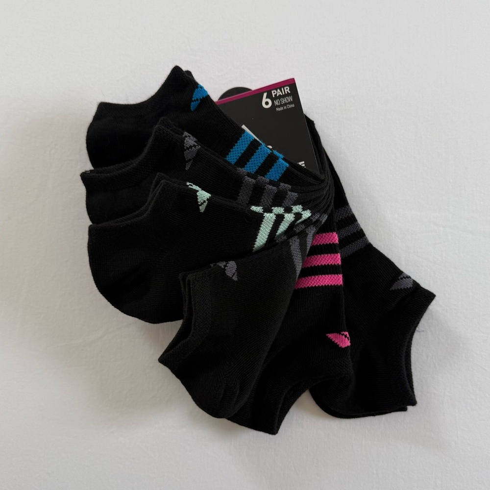 Adidas Women's Socks, 6 Pack - Picture 4 of 6